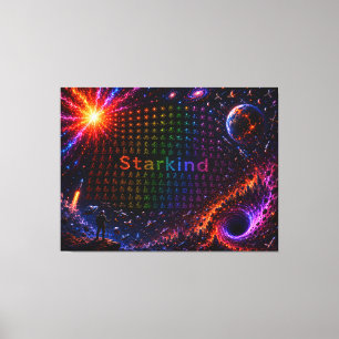 Starkind – Cosmic Evolution of Life Canvas Print