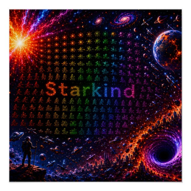 Starkind – Cosmic Evolution of Life Poster (Front)
