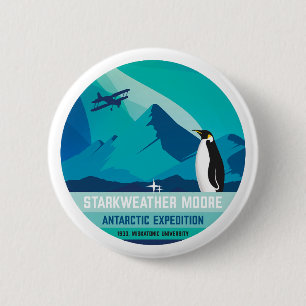 Starkweather-Moore Antarctic Expedition 6 Cm Round Badge