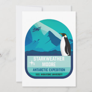 Starkweather-Moore Antarctic Expedition Invitation
