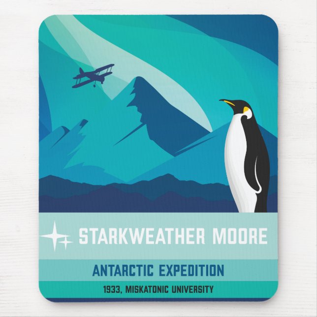 Starkweather-Moore Antarctic Expedition Mouse Mat (Front)