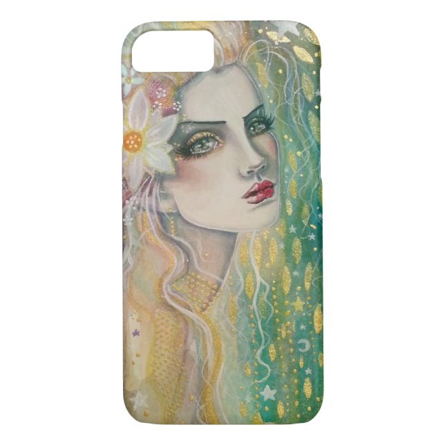 Starlet Beautiful Woman Portrait Fantasy ARt Case-Mate iPhone Case (Back)