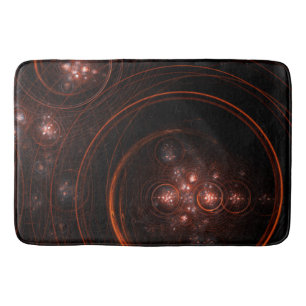 Starlight Abstract Art Bath Mat
