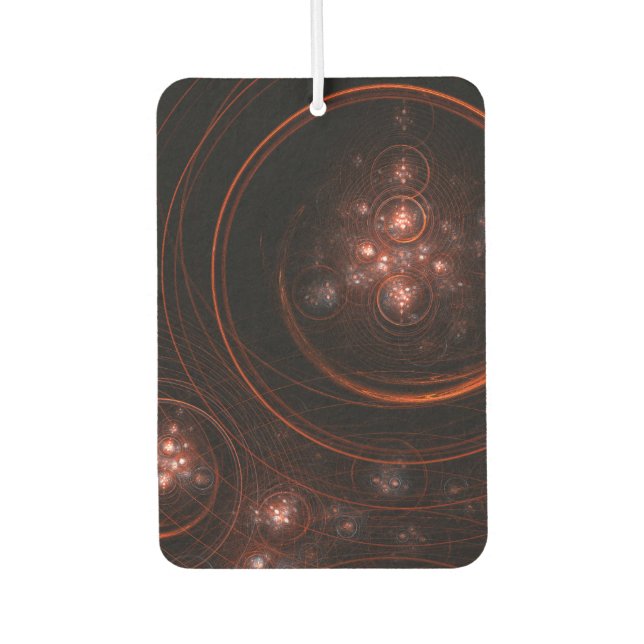 Starlight Abstract Art Car Air Freshener (Front)