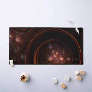 Starlight Abstract Art Desk Mat