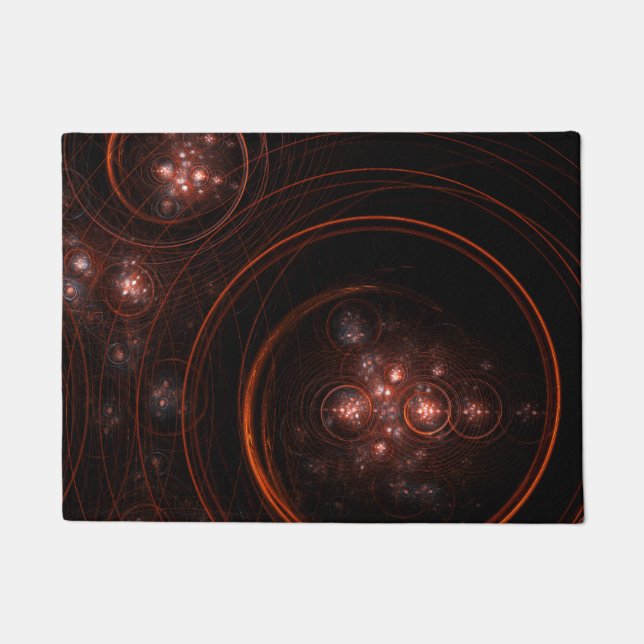 Starlight Abstract Art Doormat (Front)