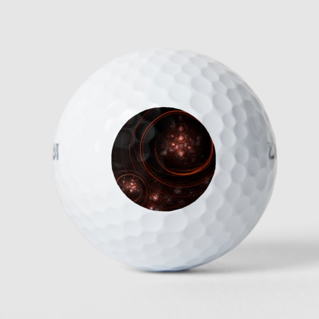 Starlight Abstract Art Golf Balls (Front)
