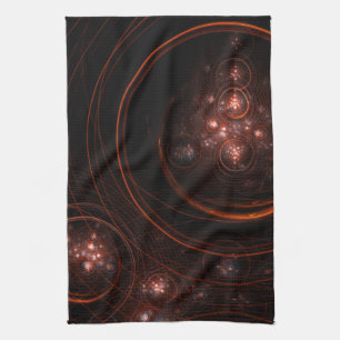 Starlight Abstract Art Kitchen Towel