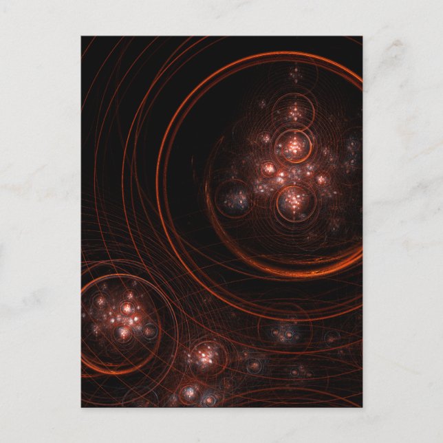 Starlight Abstract Art Postcard (Front)