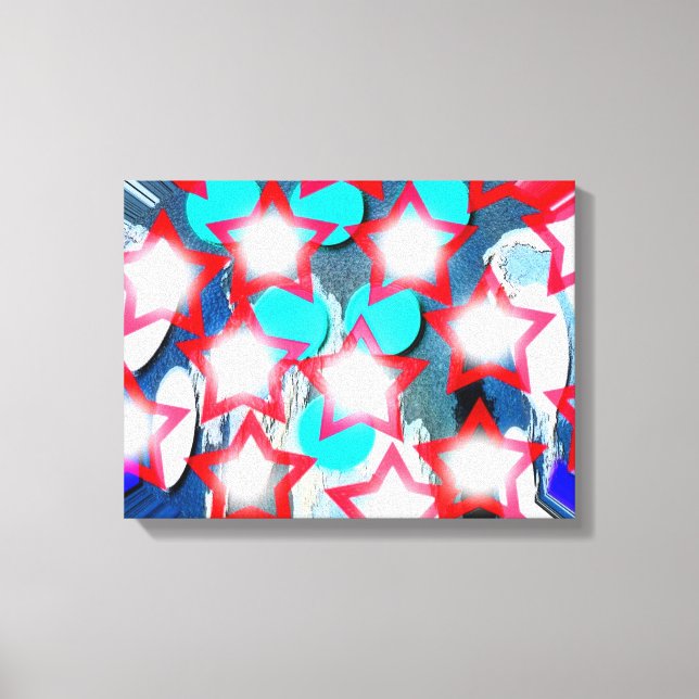 Starlight art canvas print (Front)