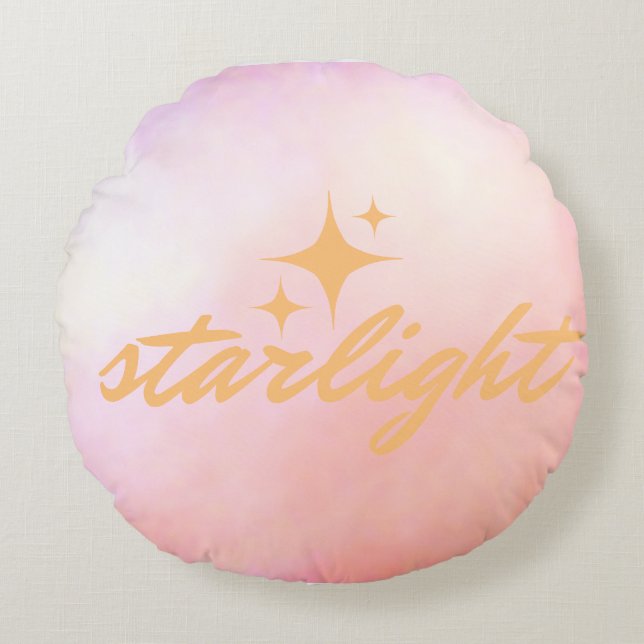 starlight beauty round cushion (Front)