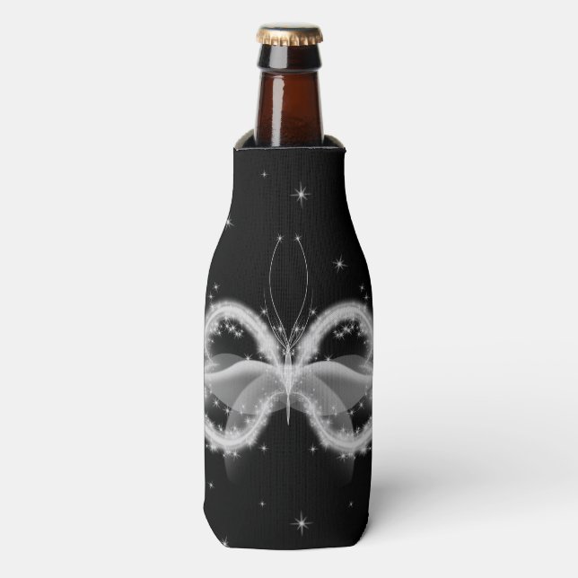 Starlight Butterfly Bottle Cooler (Bottle Front)