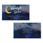 Starlight Galaxy Faux Gold Glitter Moon