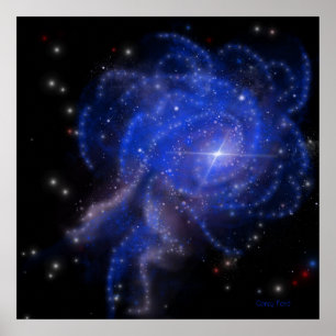 Starlight Galaxy Poster