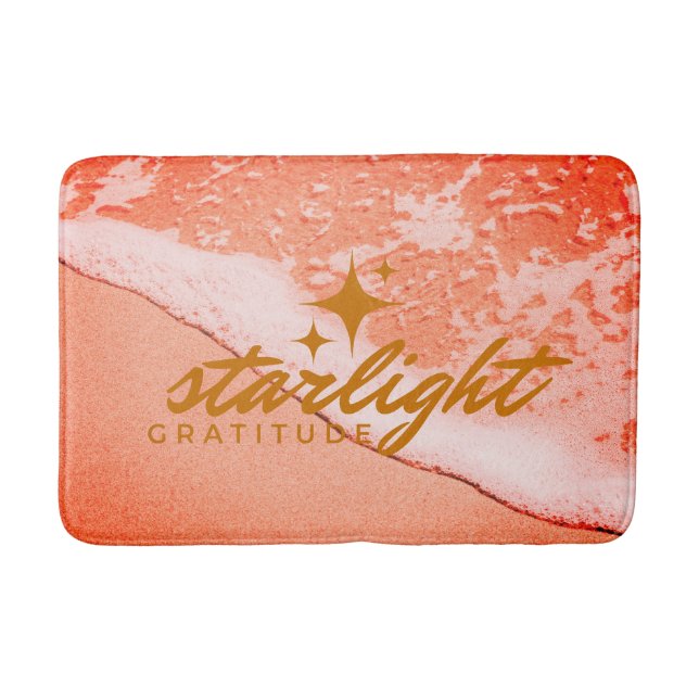 starlight gratitude bath mat (Front)