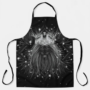 Starlight Lion with Crown Monogram Apron
