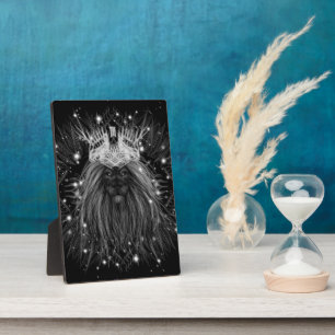 Starlight Lion with Crown Monogram Plaque