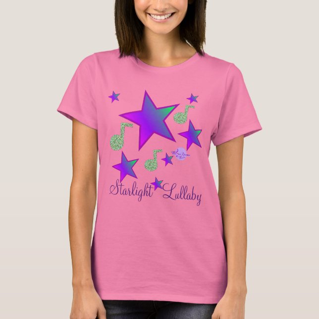 Starlight Lullaby Mint Green Flowy Crop Tank Top (Front)