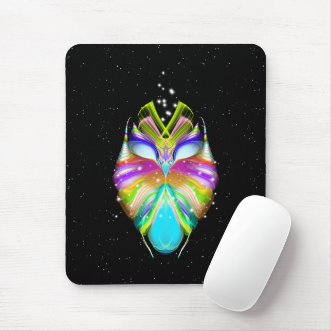 Starlight Oracle Owl Mouse Mat (With Mouse)