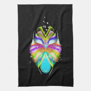 Starlight Oracle Owl Tea Towel