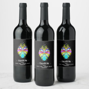 Starlight Oracle Owl Wine Label