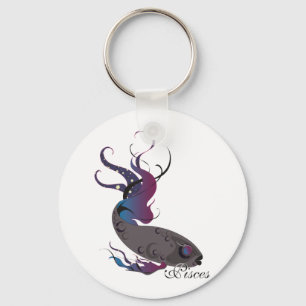 Starlight Pisces Keychain