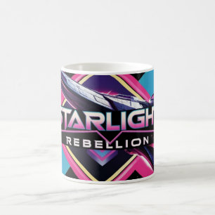 Starlight Rebellion Retro Pop Culture coffee cup