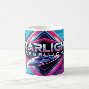 Starlight Rebellion Retro Pop Culture coffee cup