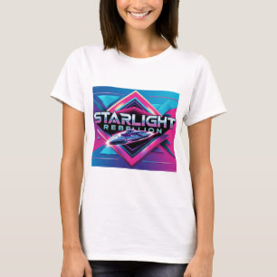 Starlight Rebellion Retro Pop Culture women tshirt