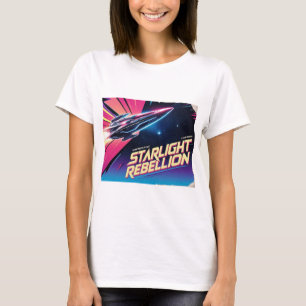 Starlight Rebellion Retro Pop Culture women tshirt