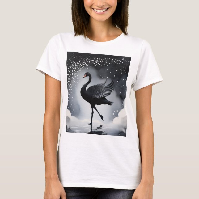 Starlight Swan T-Shirt (Front)