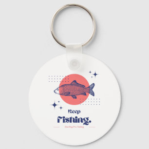 Starling Pro Fishing Keep Fishing Key Ring