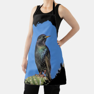 Starling Saguaro Cactus Beautiful Southwest Bird Apron