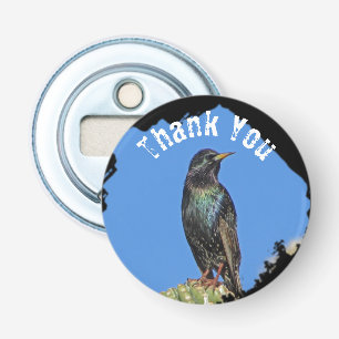 Starling Saguaro Cactus Beautiful Southwest Bird Bottle Opener