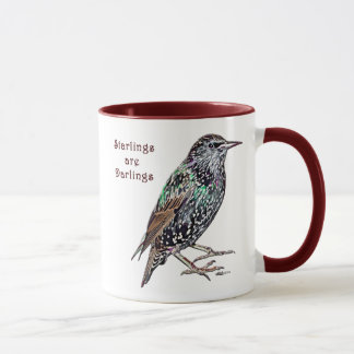 Starlings Are Darlings Mug