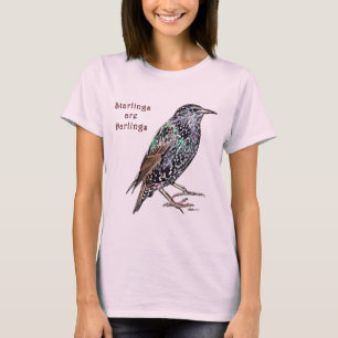 Starlings Are Darlings T-Shirt
