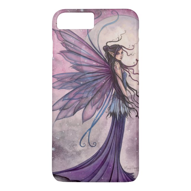 Starlit Amethyst Fairy Mystical Fantasy Art Case-Mate iPhone Case (Back)