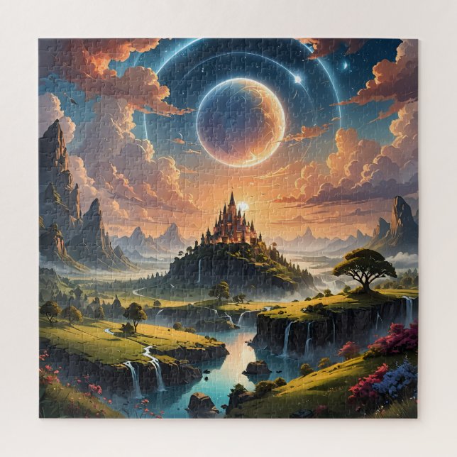 Starlit Castle: Puzzle of the Enchanted Realm (Vertical)