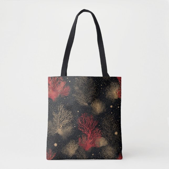 Starlit Desert Bushes - Tote Bag (Front)