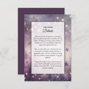 Starlit Enchantment in Bloom Enclosure Card