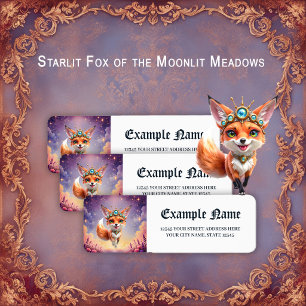 Starlit Fox of the Moonlit Meadows.