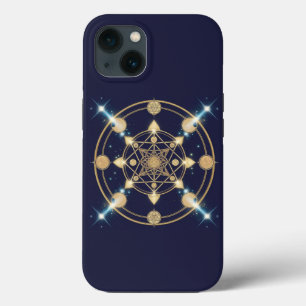 Starlit Geometry – The Code of Infinity iPhone 13 Case