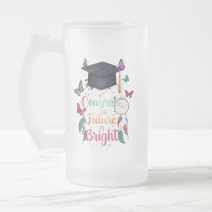 Starlit Journey – Frosted Graduation Mug (16oz)