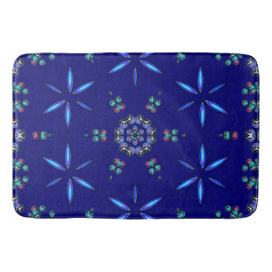 Starlit Kaleidoscope Bath Mat