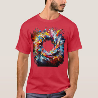 Starlit solar system sunspots T-Shirt