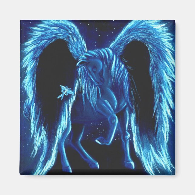 Starlit Stroll Pegasus Magnet (Front)