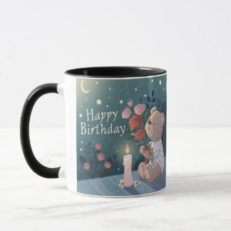 Starlit Wishes – A Chiaroscuro Birthday Dream Mug