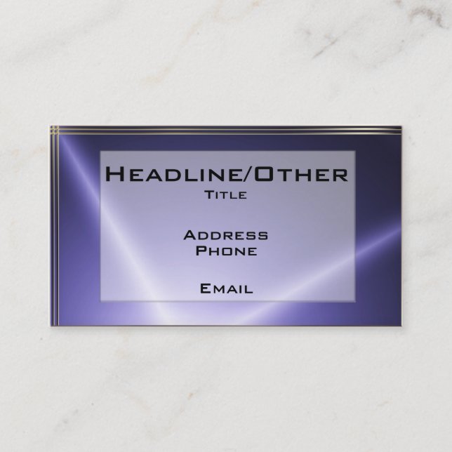 Starlite Business Card (Front)