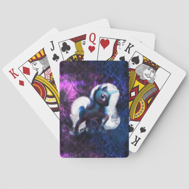 Starmist Unicorn Playing Cards (Back)