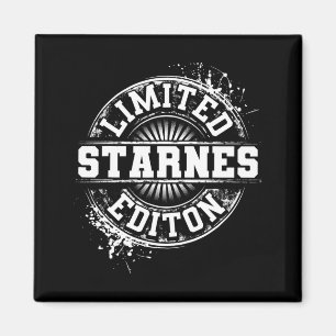 Starnes Funny Surname Family Tree Birthday Gift  Magnet